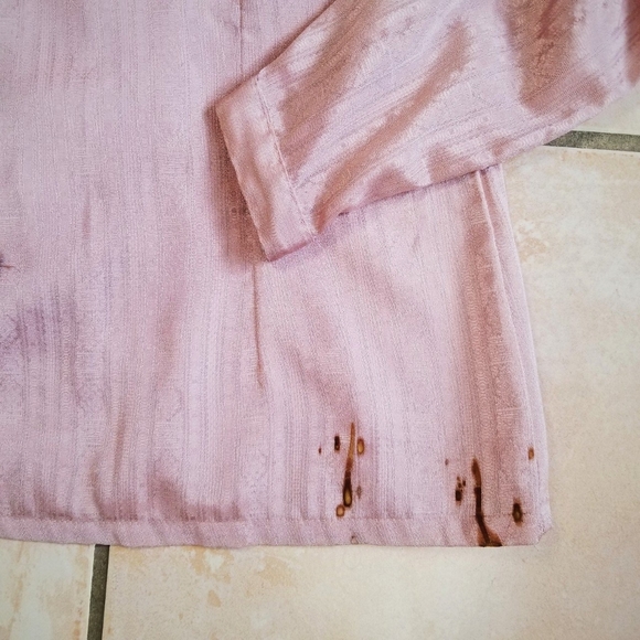 Baby Pink Button Down Small - Picture 4 of 4